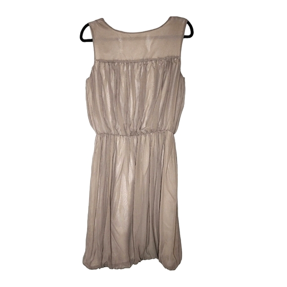 EMERGE short dress chiffon sleeveless formal dress size 10 - Picture 3 of 13